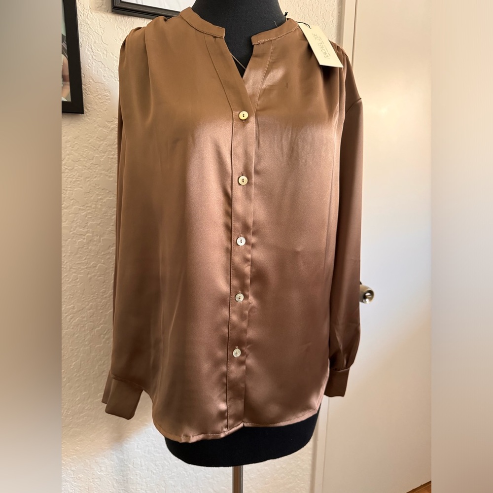 Nwt - Rachel Zoe Satin Blouse